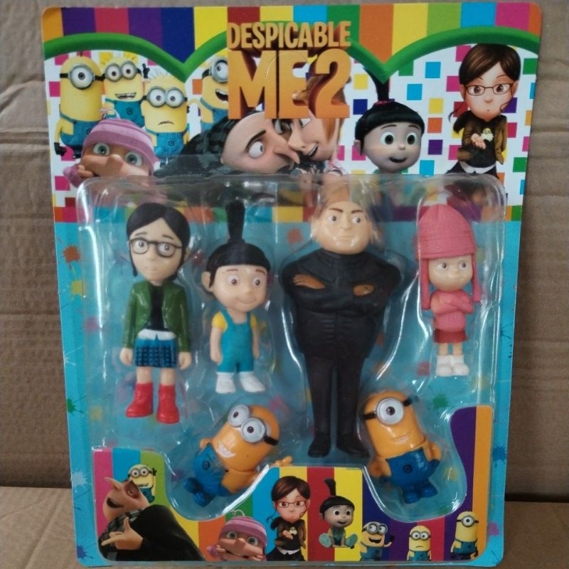 Despicable Minions Figurine And Monsters Family | Shopee Philippines