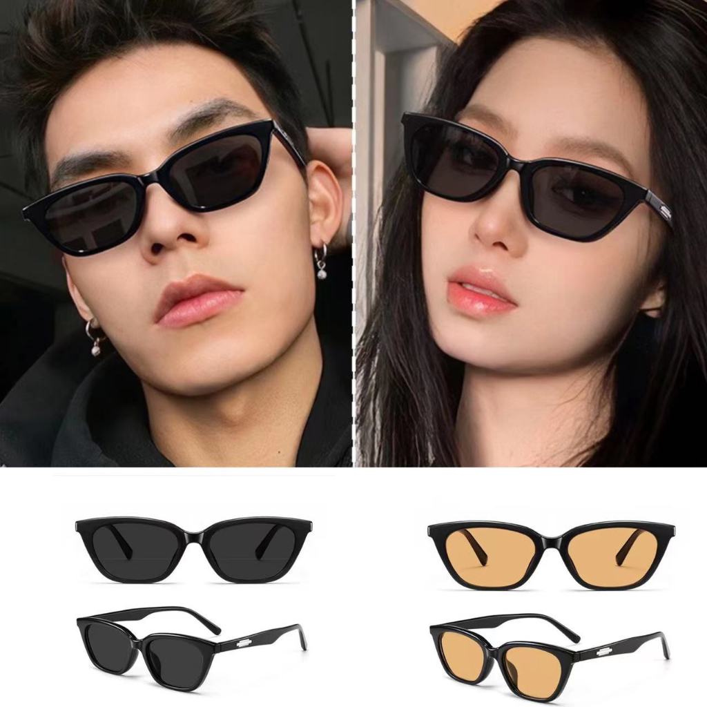 YO Heart Evangelista YSL Cat Eye Sunglasses for Women Ulzzang Square Trend Sunglasses Eye Cat Shades Sunglass Shopee Philippines