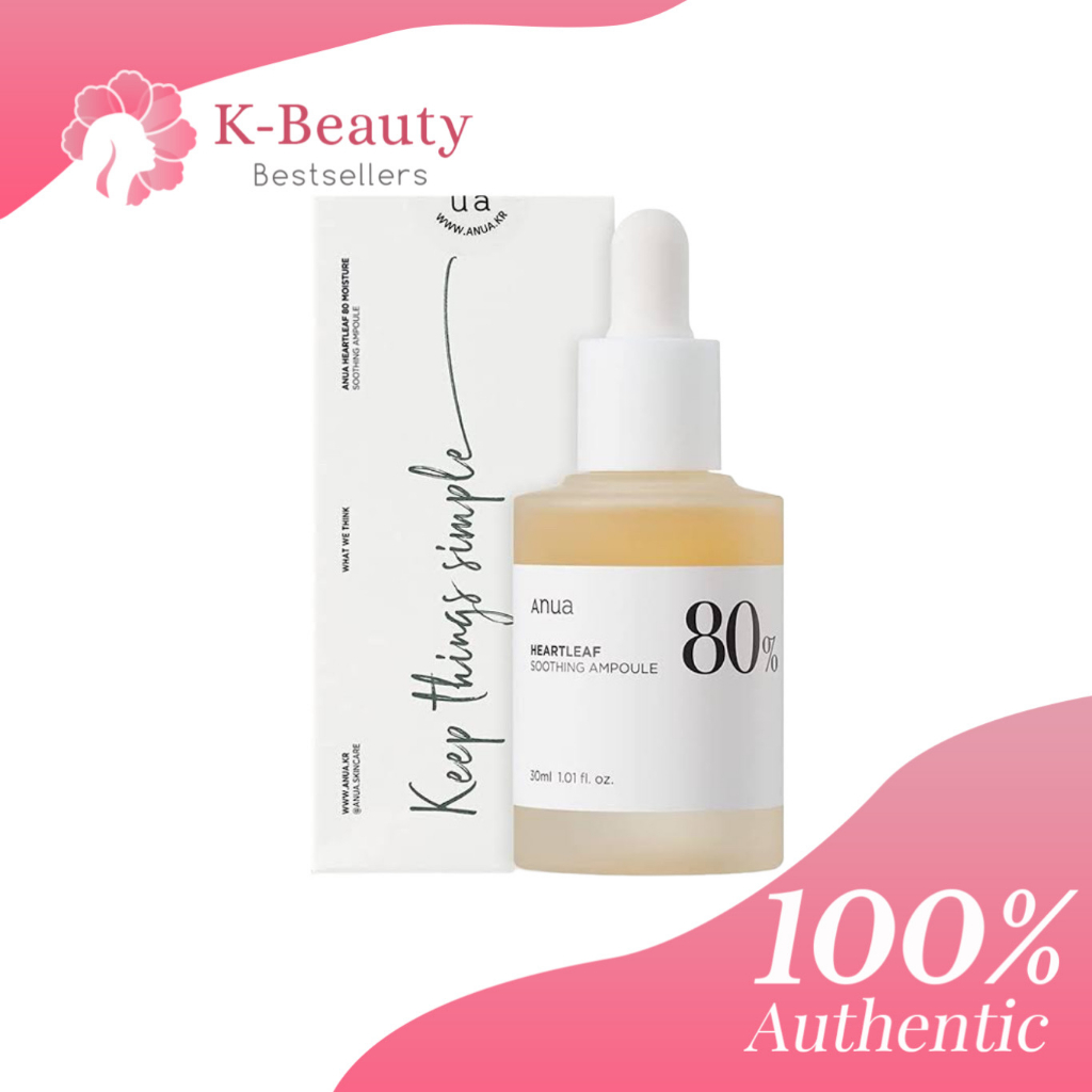 Anua Heartleaf 80% Soothing Ampoule 30ml | Shopee Philippines