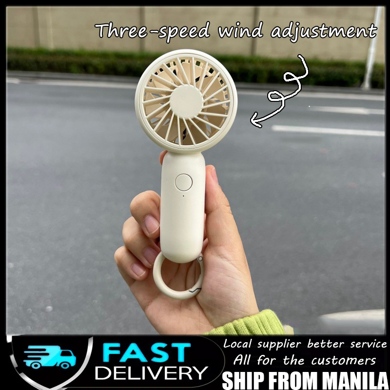 Hanging Bag Handheld Small Fan Mini Portable Handy Fan Cute USB ...