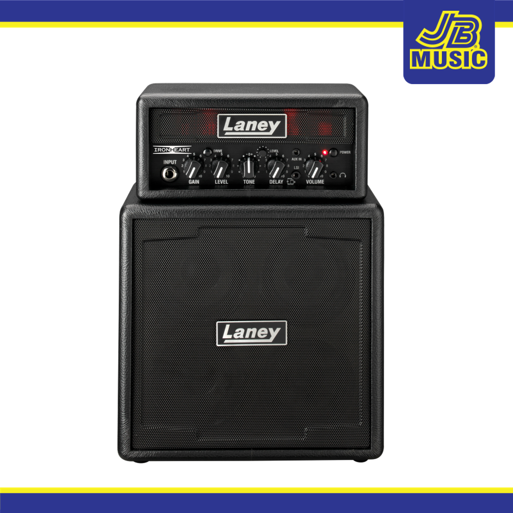 Laney – Ministack-Iron Stereo Amplifier Bluetooth Battery Powered ...