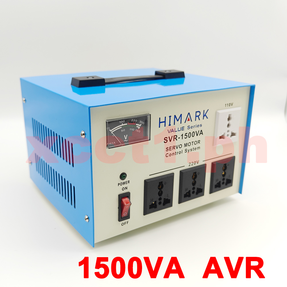 AVR Automatic Voltage Regulator 1500watts SVR1500VA Servo Type AVR Time Delay Shopee Philippines
