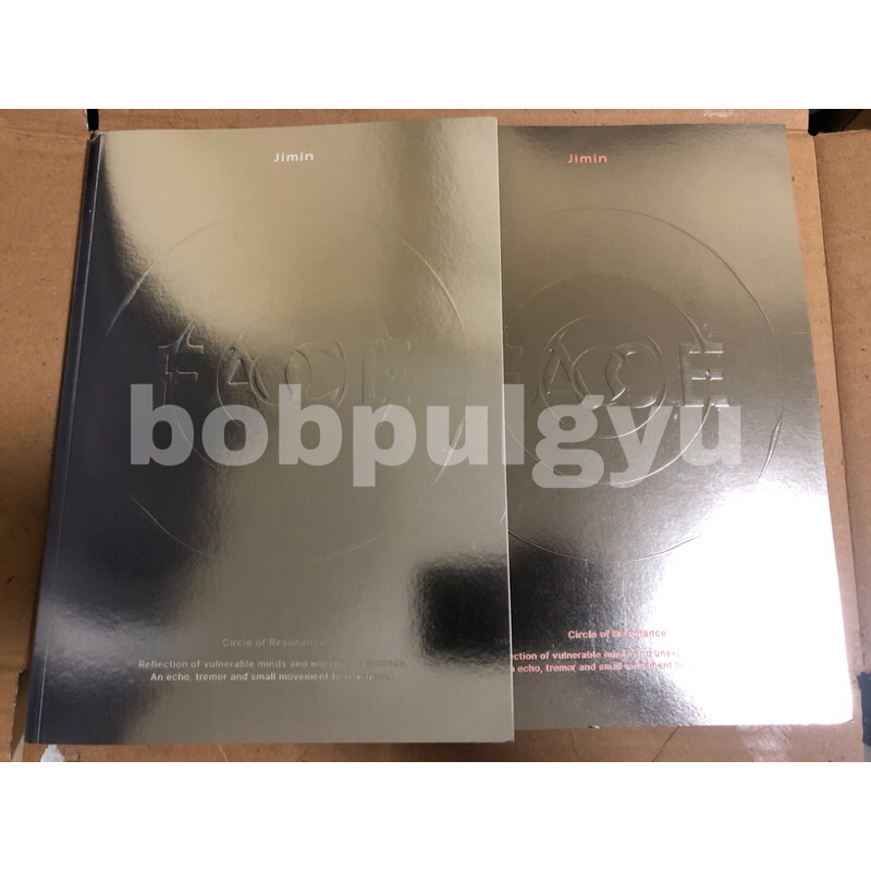 BTS JIMIN FACE UNSEALED ALBUM SET INVISIBLE UNDEFINABLE VER Shopee