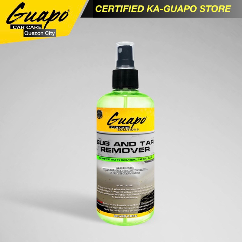 Guapo Car Care Bug and Tar Remover / Asphalt Remover / Road Tar Remover