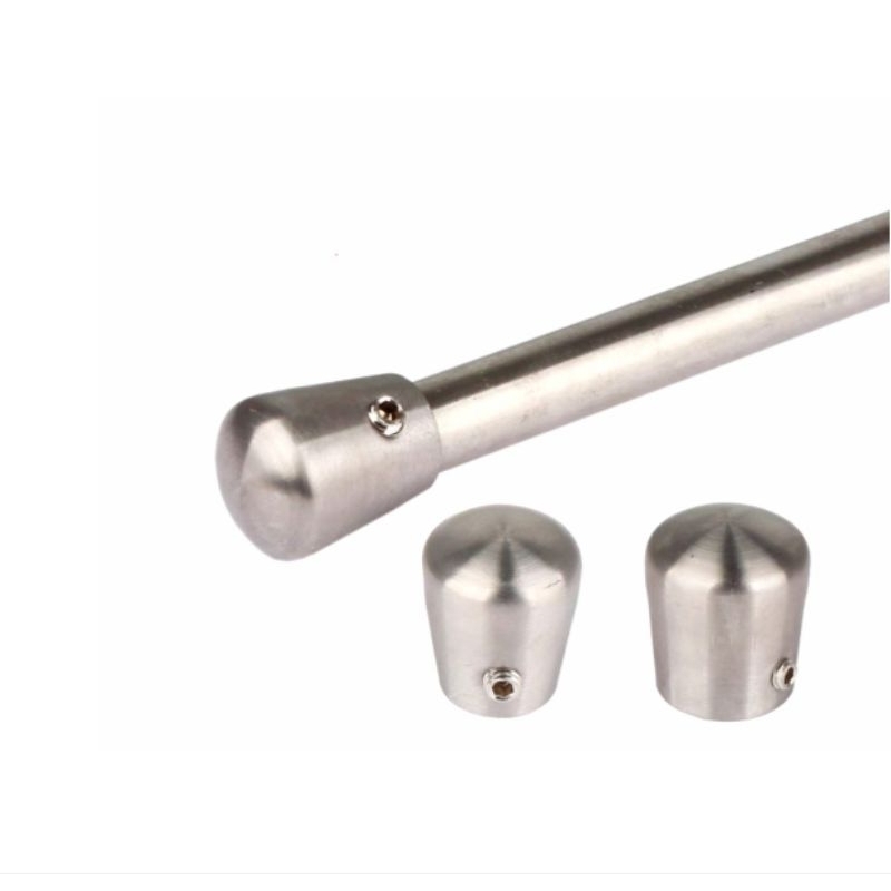 STAINLESS Curtain Decoration Delicate for Roman Curtain Rod Curtain Rod