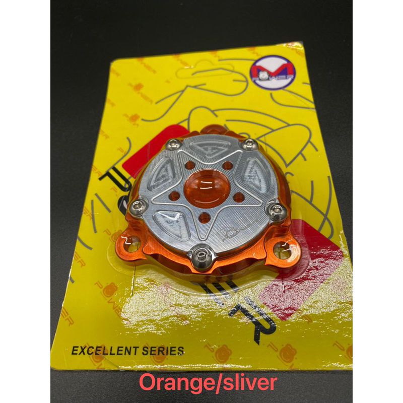 M.power oil filter cover for r150 carb type full alloy.suzuki raider150 ...