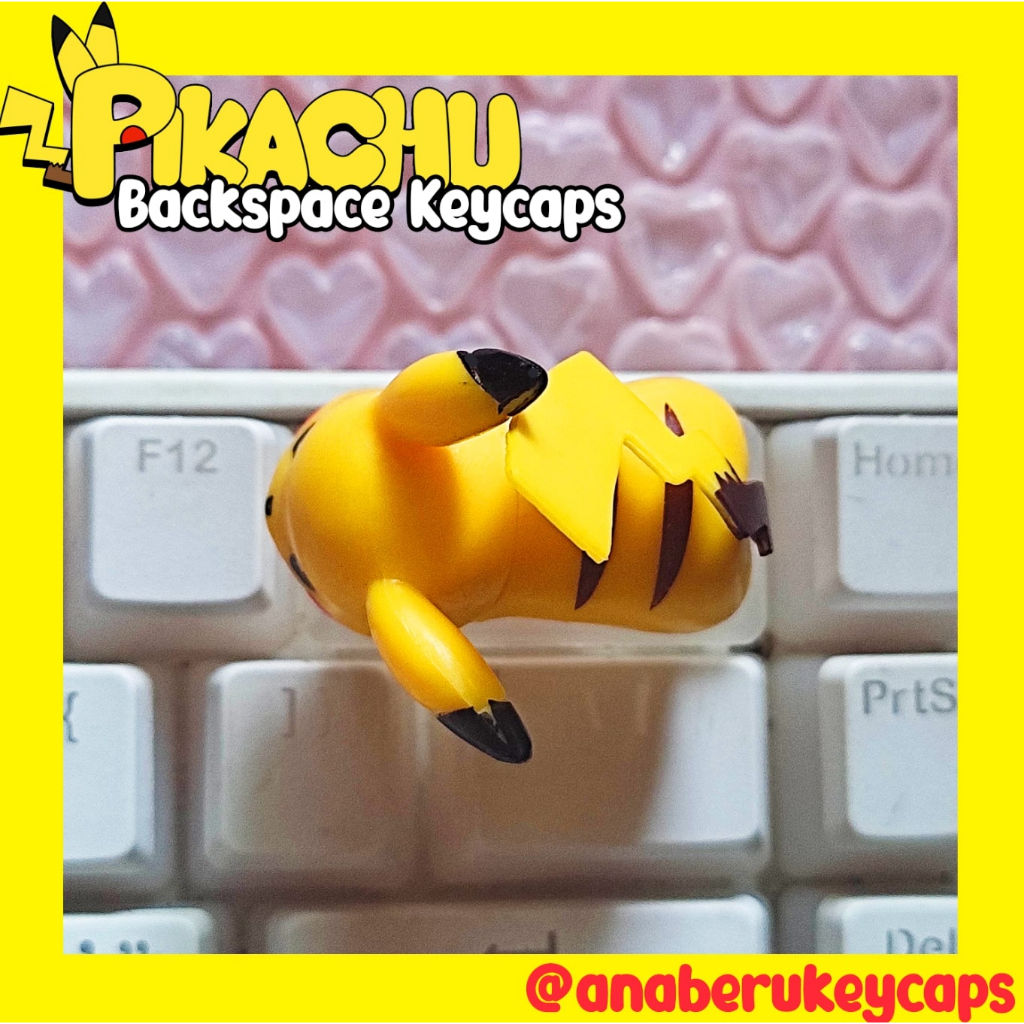 Pikachu Backspace Keycaps | Shopee Philippines
