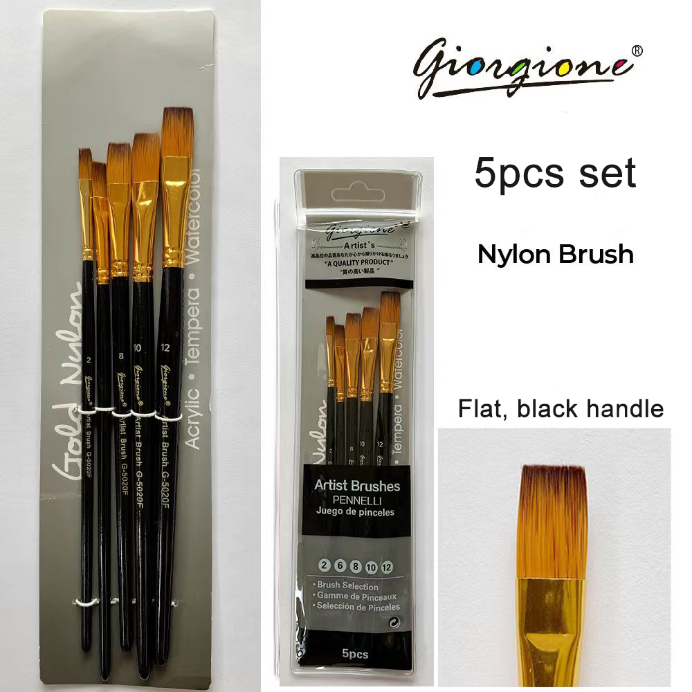 6pcs/set Art Painting Brushes Acrylic Watercolor A... - Grandado