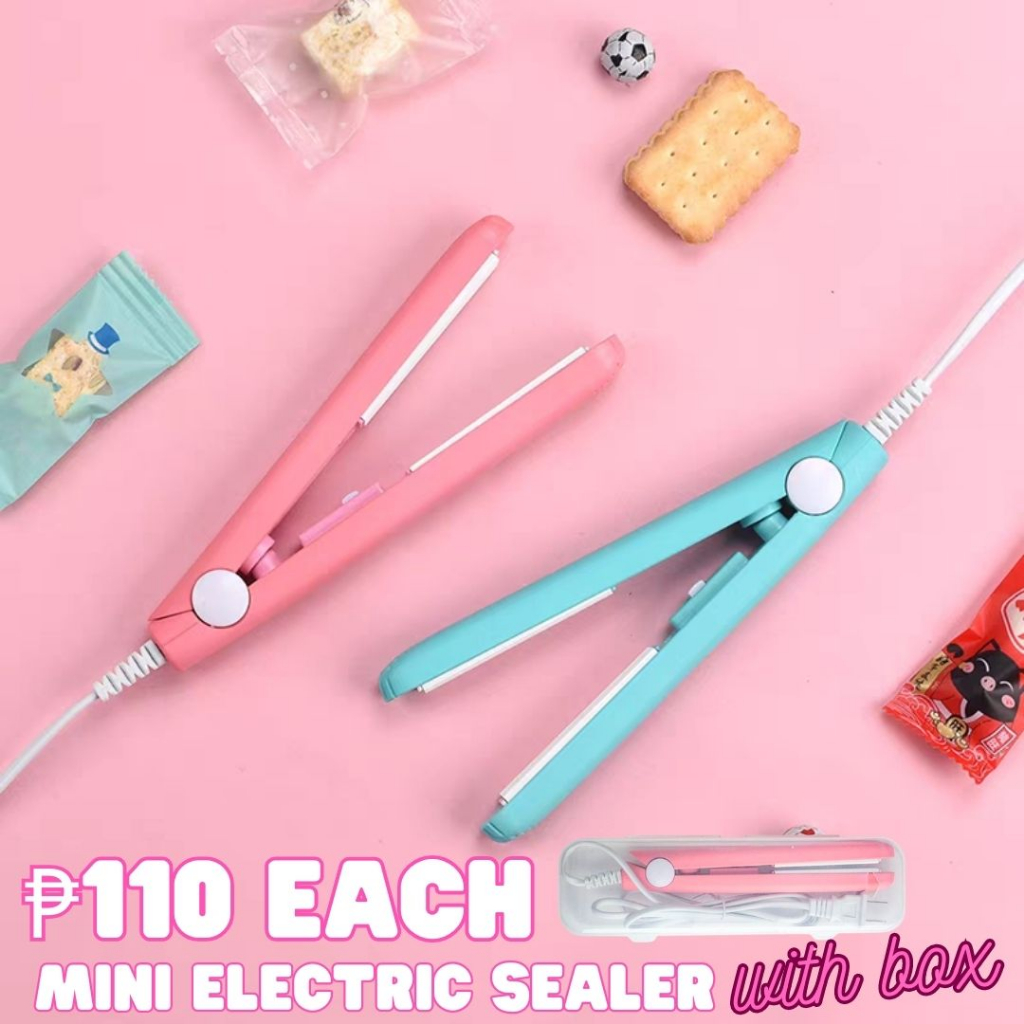 FP1677 (1) GOOD Quality Mini Electric Sealer Mini Plastic Heat Sealer