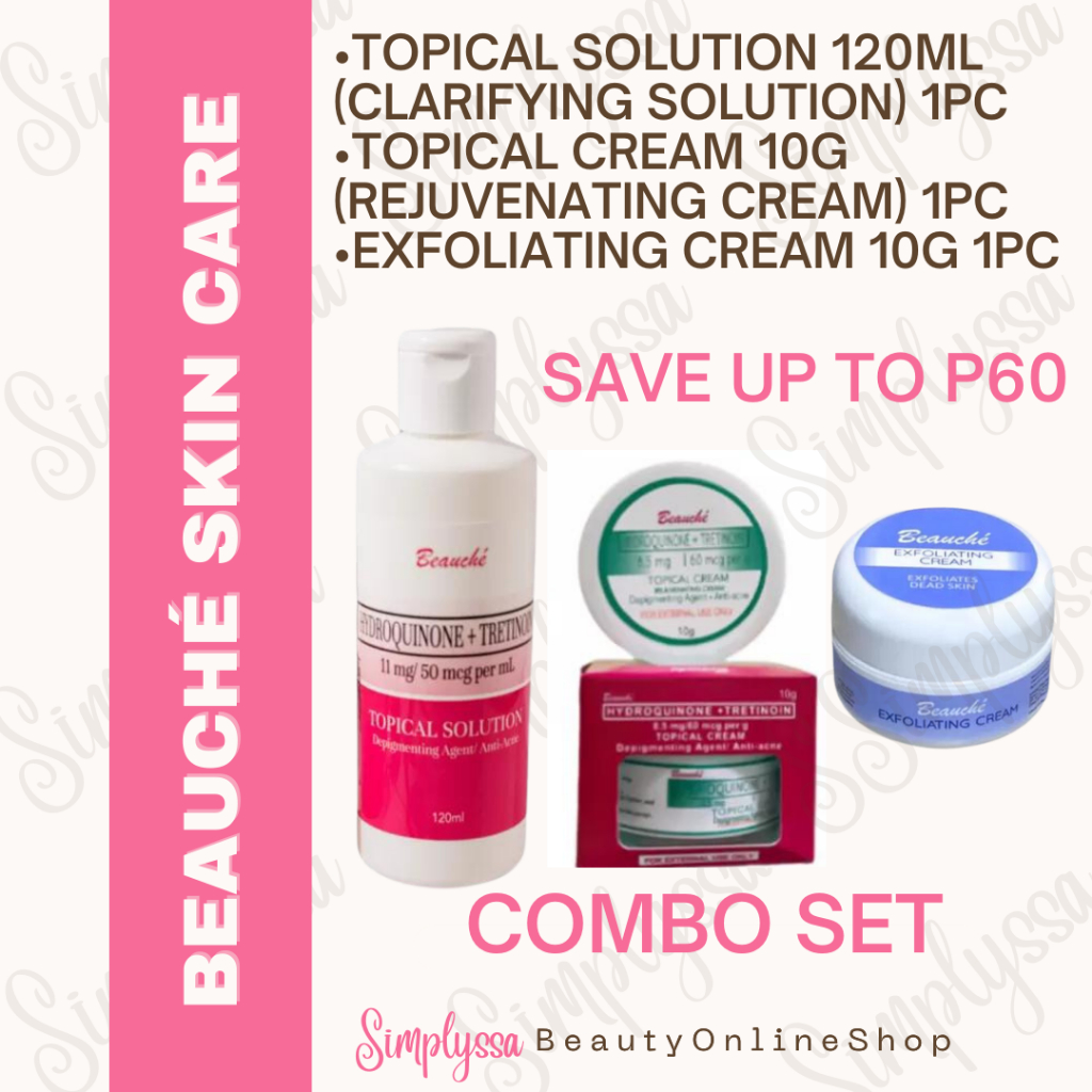 Beauché Skin Care Rejuvenating & Exfoliating Cream 10g + Topical