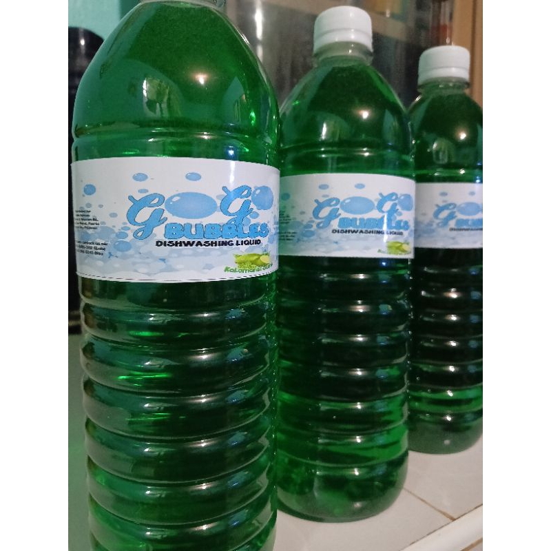 GOGO Bubbles Dishwashing Liquid Kalamansi Scent | Shopee Philippines