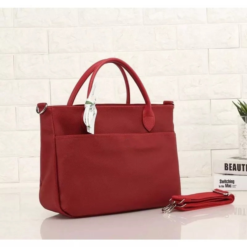 Korean bags Women Handle Bag with 3 zip Waterproof shoulder bags for