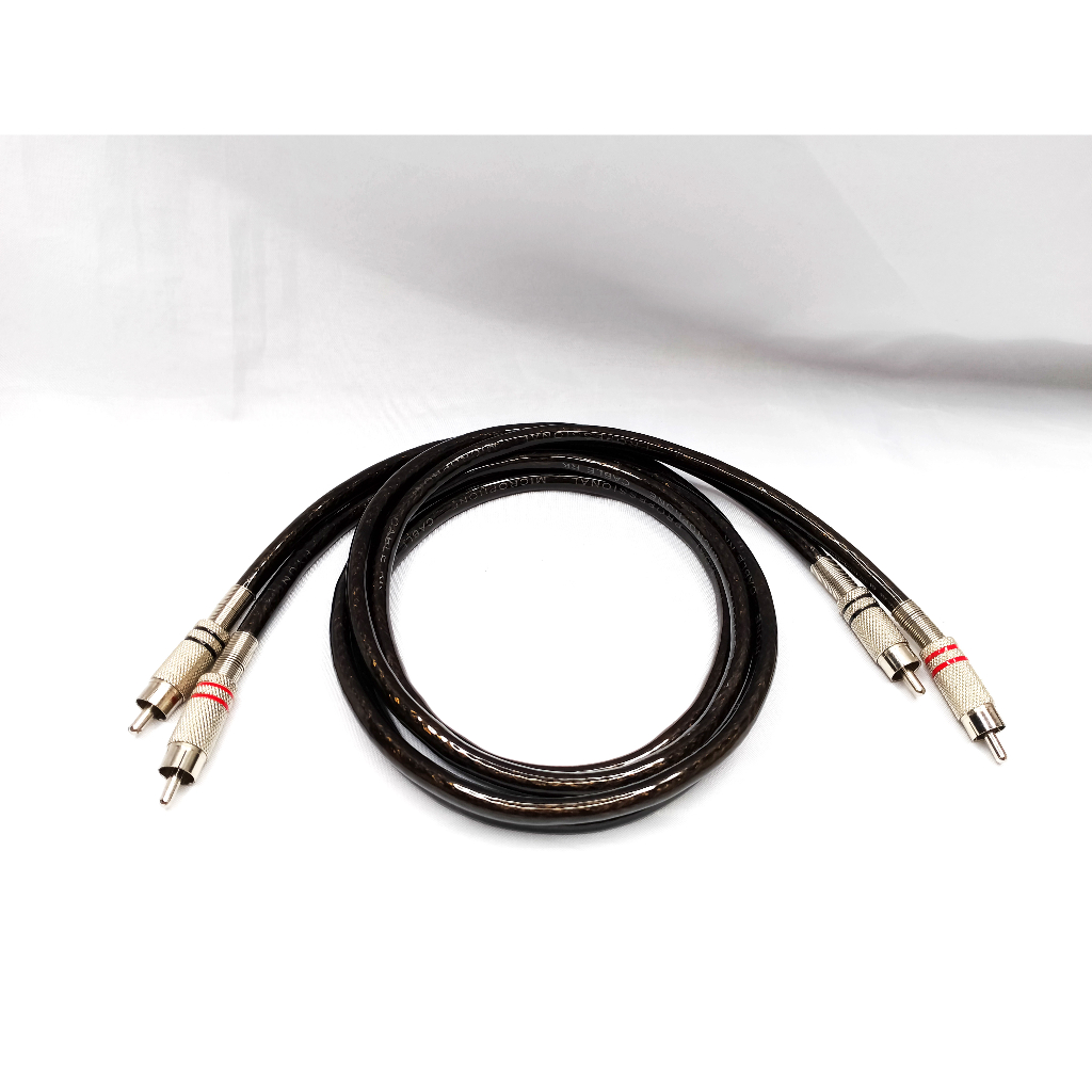 DUAL RCA MALE TO DUAL RCA MALE, STEREO AUDIO CABLE, BEST FOR TV to ...