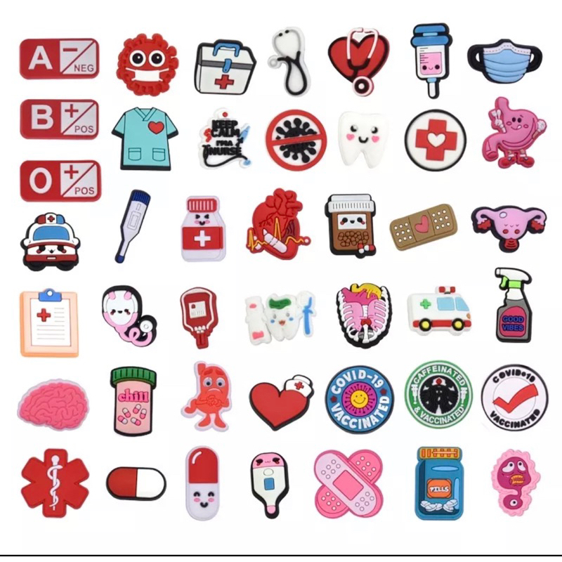 Medical Series Jibbitz For Crocs Shopee Philippines