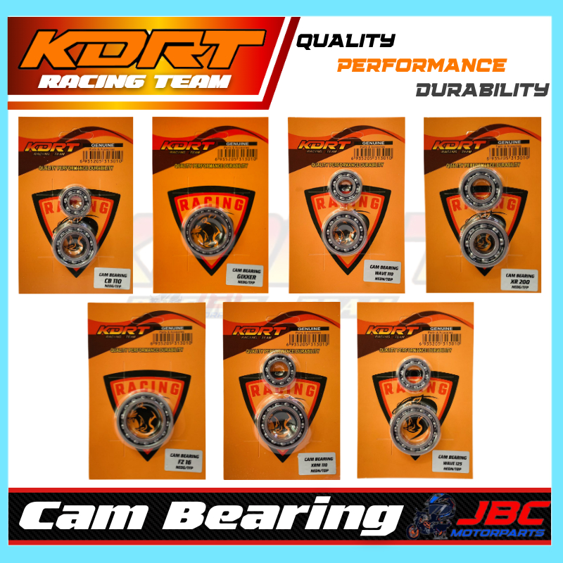 KDRT Racing Motorcycle Cam Bearing Wave 110 XRM 110 Wave125 FZ16 XR200 Gixxer CB110 XR200
