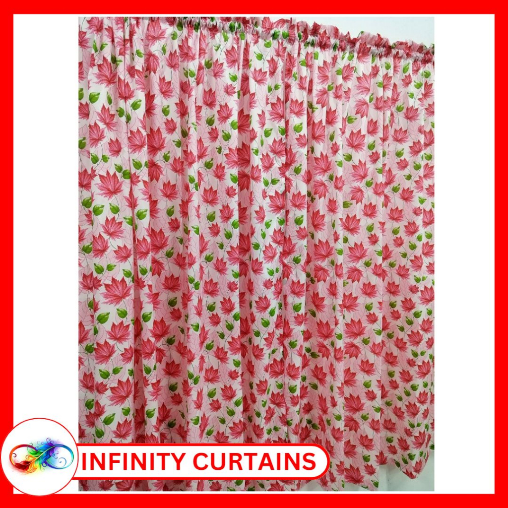 [INFINITY CURTAINS] GEENA CURTAIN FOR DOOR WINDOW SINK CURTAIN | Shopee ...