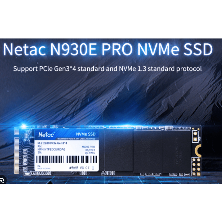 Netac NVME M.2 PCle N930E-PRO 128GB SSD | Shopee Philippines