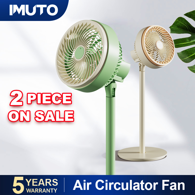 IMUTO Electric Fan stand fan air circulator fan 3 speed floor fan