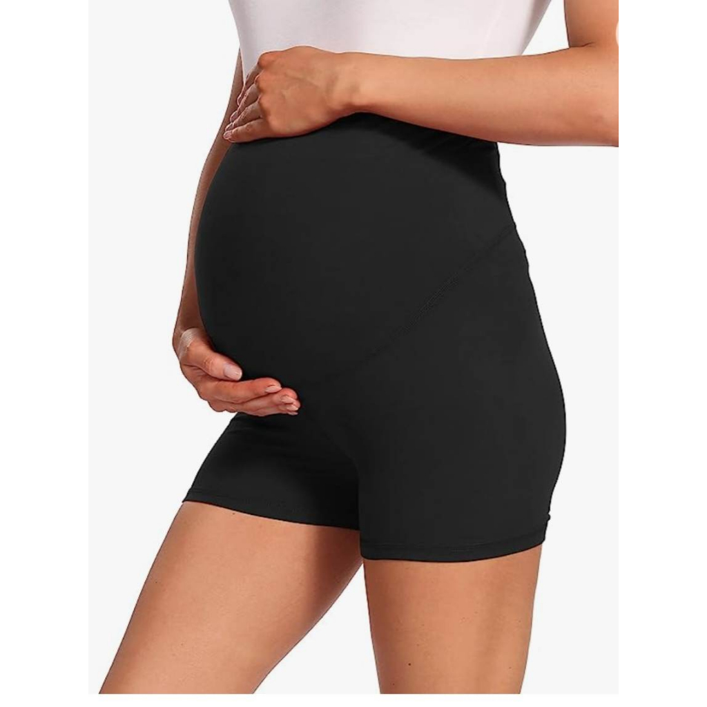 Rion Maternity Cycling Shorts Soft & Stretchable Garter (High Waist