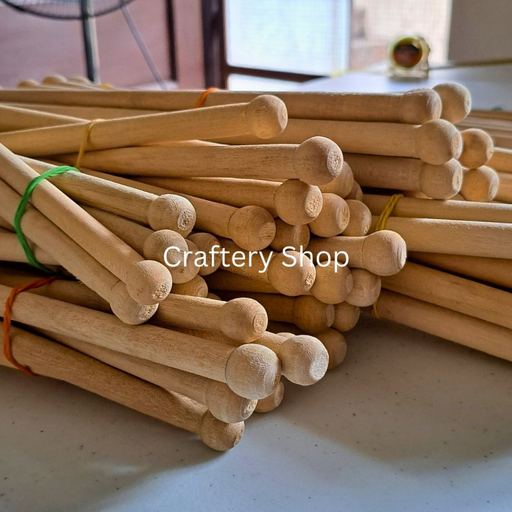 Wooden Scroll Rod PER PIECE 6, 8,10,12,16,18 inches Shopee Philippines