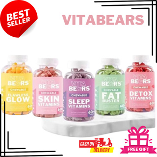 Vitabers | Chewable Vitamins for Hair Skin Nails Detox And Immune