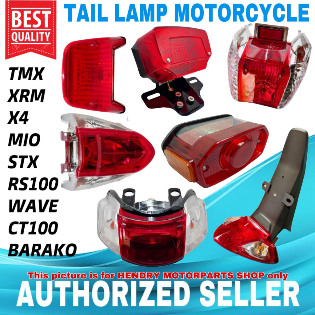 HDR TAIL LAMP / TAIL LIGHT ( SET ) FOR MOTORCYCLE ACCESSORIES JAPAN QUALITY Shopee Philippines
