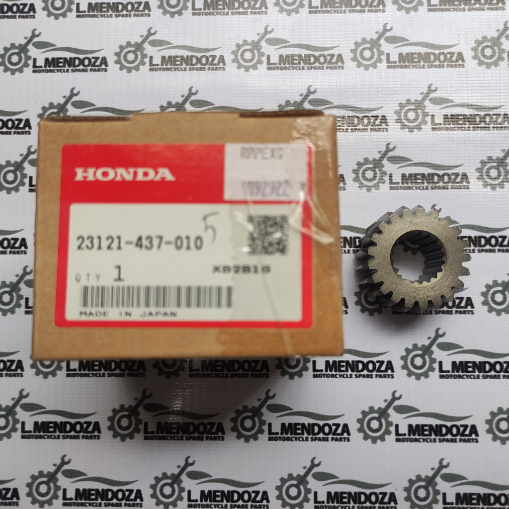Honda TMX 155 Primary Drive Driven Gear Genuine 23121 437 010 Shopee Philippines