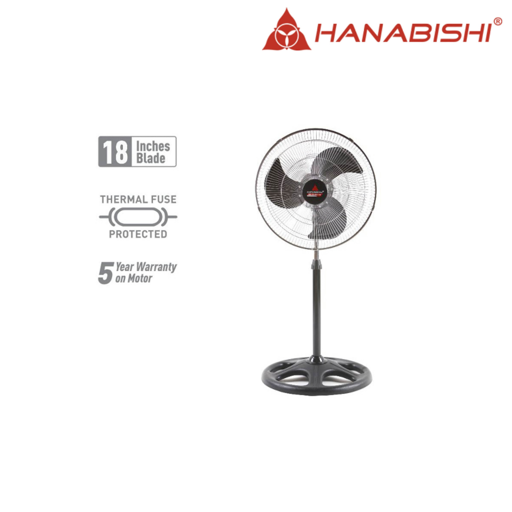 Hanabishi High Velocity Fan HVSF18 18 inch blade High Power Powerful