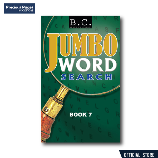 Brain Challenge - Jumbo Word Search Book 7 | Shopee Philippines