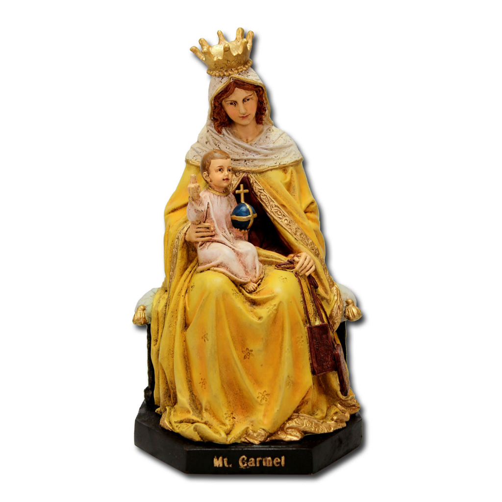 Our Lady of Mount Carmel (Polyresin) | Shopee Philippines