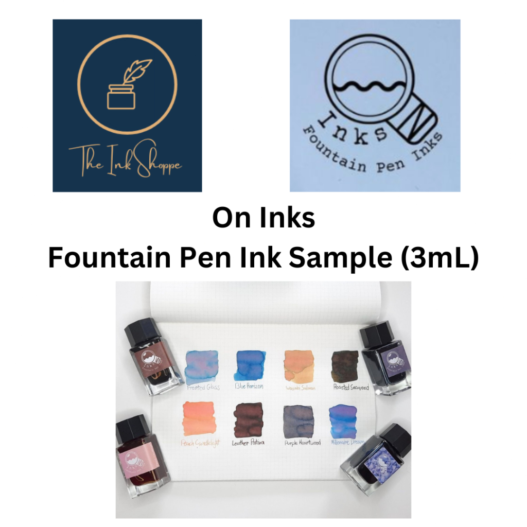 On Inks Fountain Pen Ink Samples (3mL) Shopee Philippines