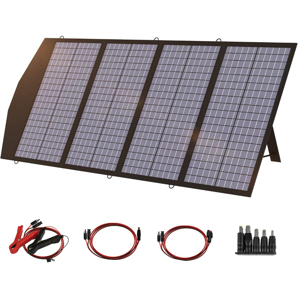 Allpowers 100w 140W foldable solar panel 18V Polycrystalline