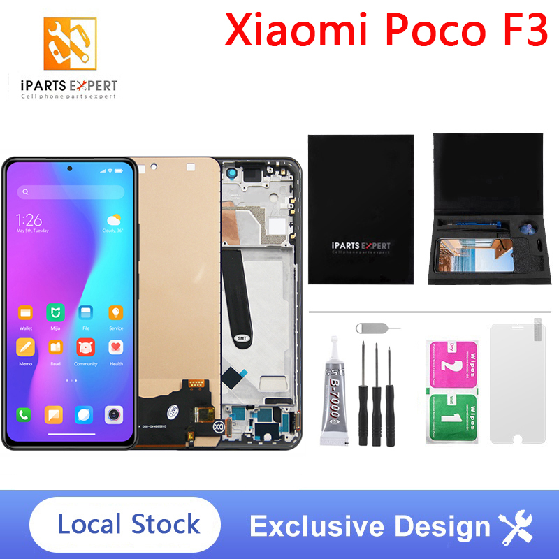IPARTSEXPERT Original LCD AMOLED For Xiaomi POCO F3 M2012K11AG LCD ...