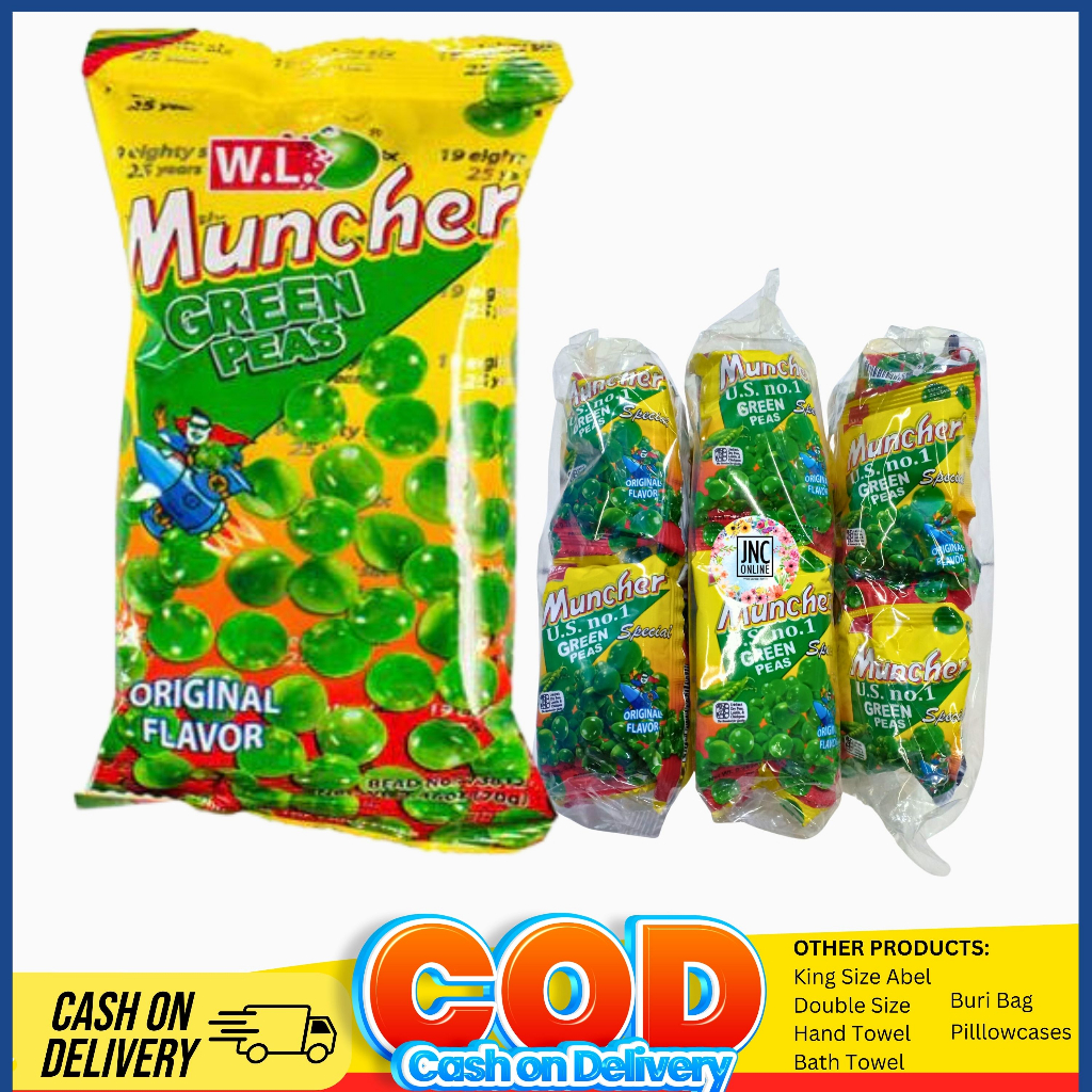 Karaoke Green Peas Snacks Filipino Food Pasalubong Baon for Kids