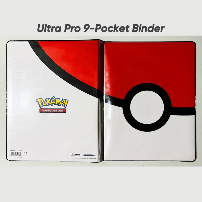 Pokeball Ultra Pro 9Pocket Card Binder Accessories for the Pokémon