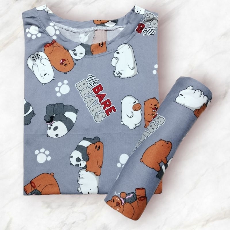 We bare bears terno pajama sale