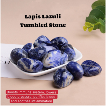 Lapiz Lazuli Tumbled Stone (Sold Per Pc) | Shopee Philippines