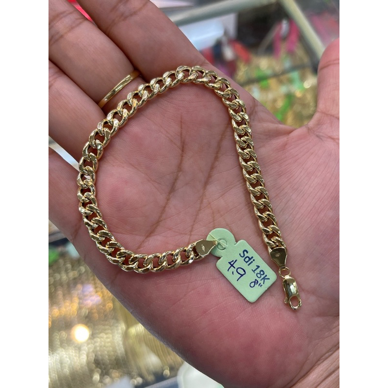 18k Saudi Gold Bracelet | Shopee Philippines