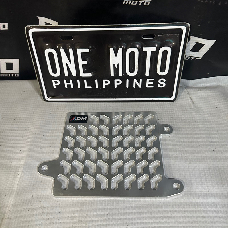 ARM ALUMINUM RADIATOR COVER PRAY PATTERN (Click 125 150 / ADV 150 / PCX ...