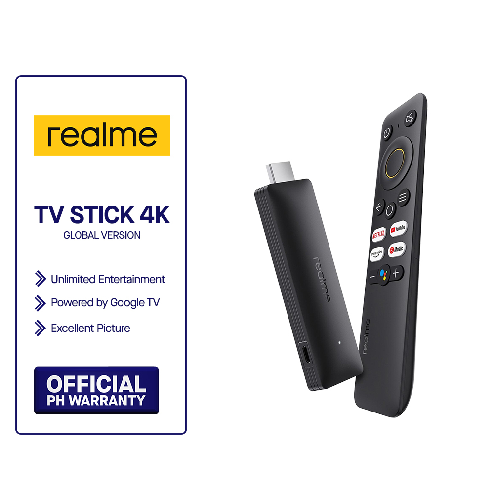 Realme TV Stick 4K Global Version 60FPS TV Stick Smart Google TV ...