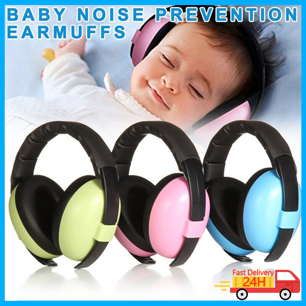 Baby Earmuffs Adjustable Antinoise Soundproof Headphones Kids Sleeping