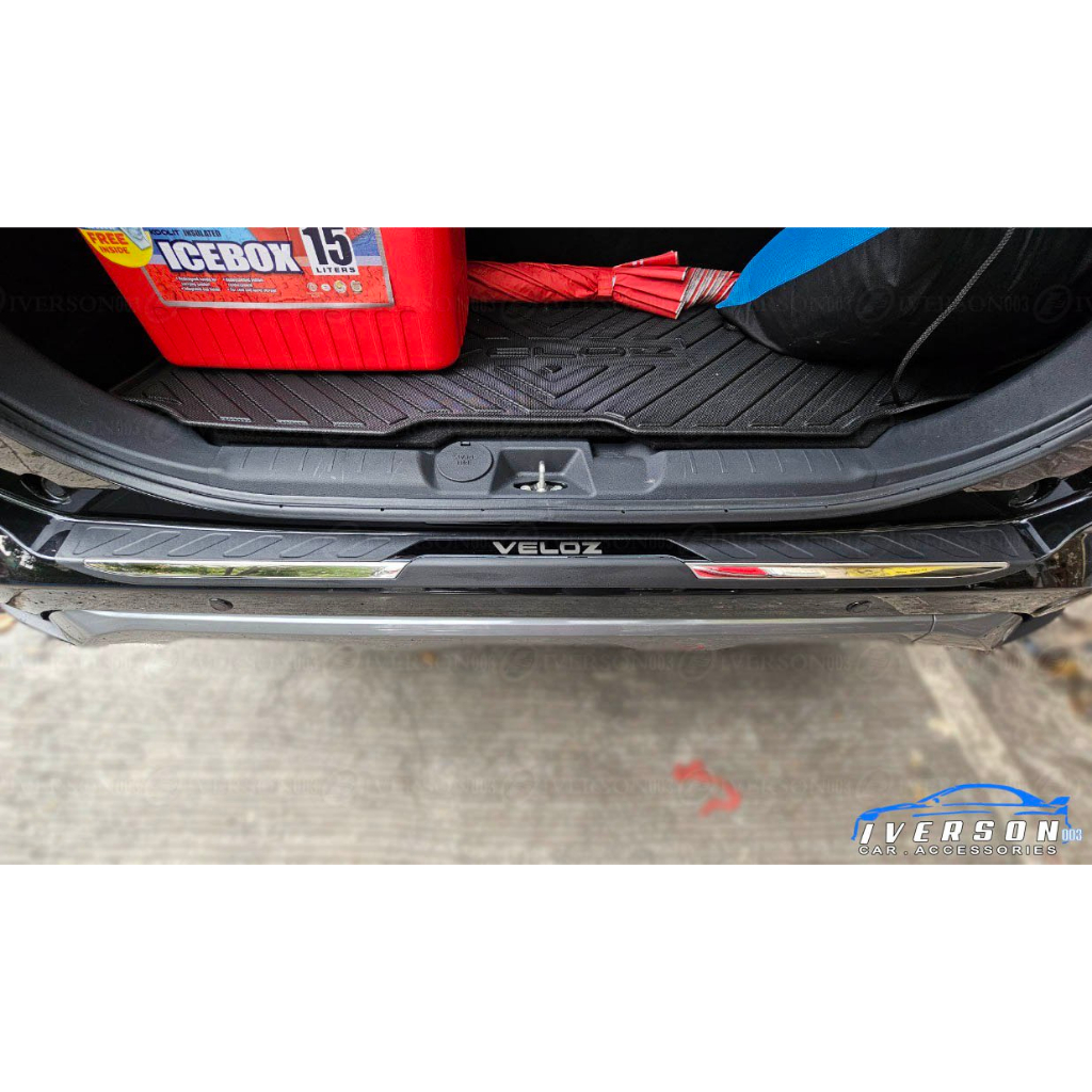 Toyota Veloz 2022 Rear Stepsill Rear Bumper Guard Chrome Lining ...