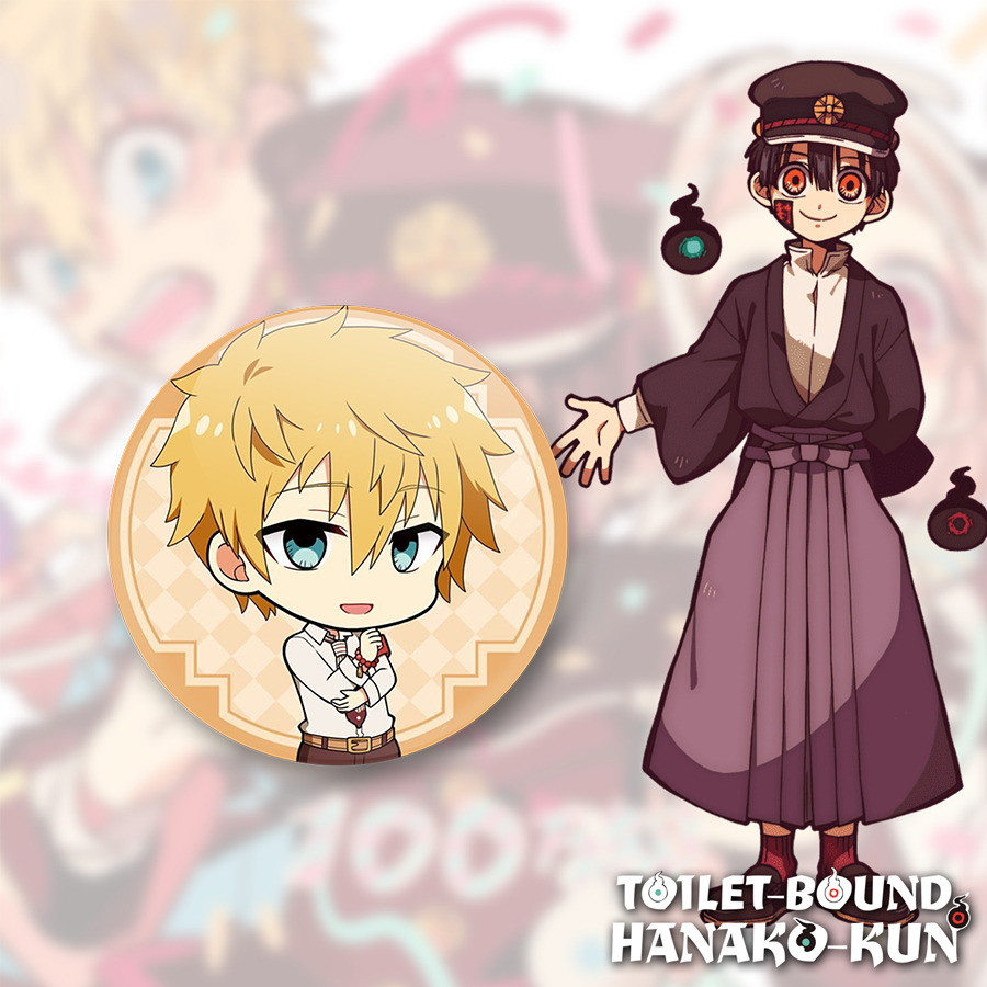 Toilet-Bound Hanako-Kun Anime Button Pins / Badge Batch B3 | Shopee ...