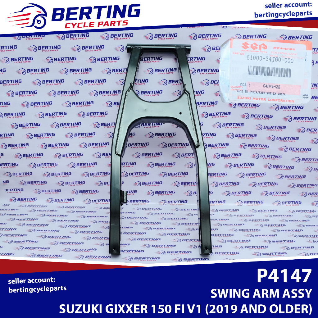 SGP SWING ARM ASSY Suzuki Gixxer 150 FI V1 (2019 and older) Genuine
