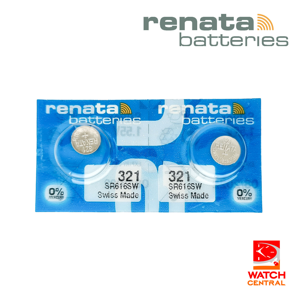 Renata 2 X 321 Batteria Orologio Costruzione Svizzera Ossido Argento 1 - Foto 9