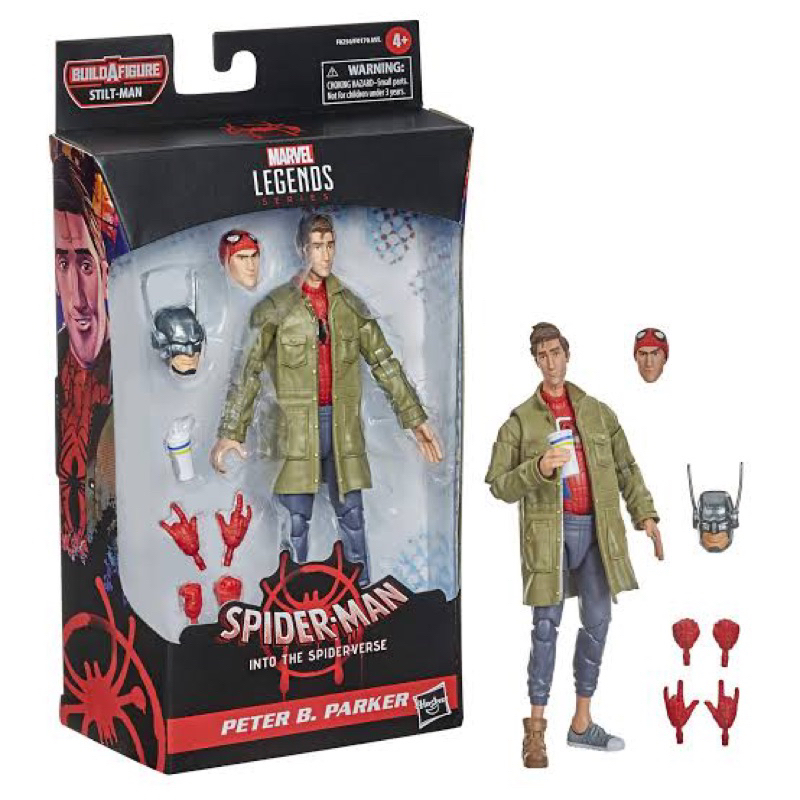 Marvel Legends Peter B Parker (Into the Spider-verse) | Shopee Philippines