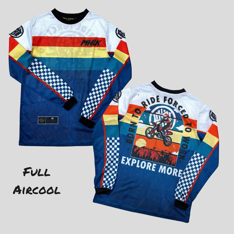MHLK MOTORCYCLE JERSEY TRAIL FULL AIRCOOL Shopee Philippines