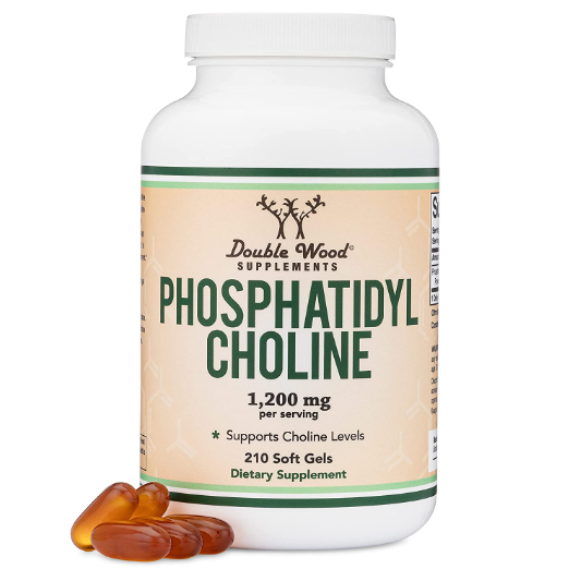 1,200 mg Phosphatidylcholine Choline Supplement for Brain & Liver