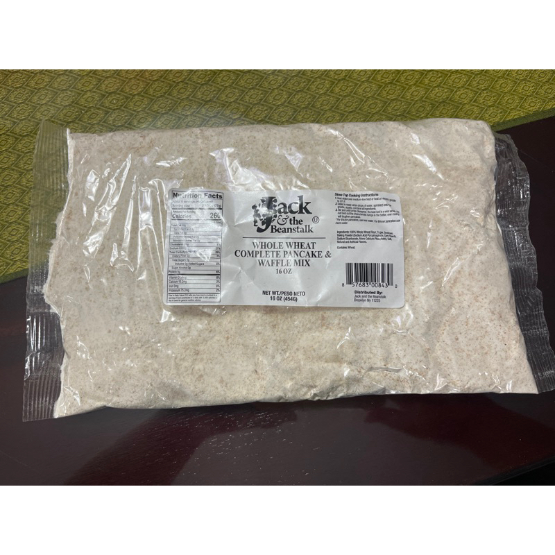Jack the Beanstalk Whole Wheat Complete Pancake & Waffle Mix 16oz Shopee Philippines