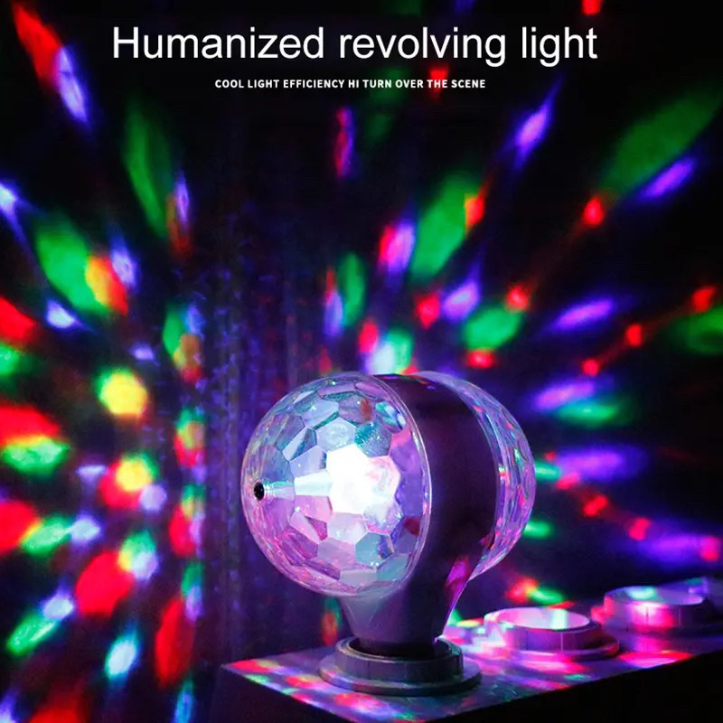 Led lights/ Led light full color rotating lamp 220v 3w Shopee Philippines